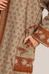 Reversible cotton faux cashmere blend coat